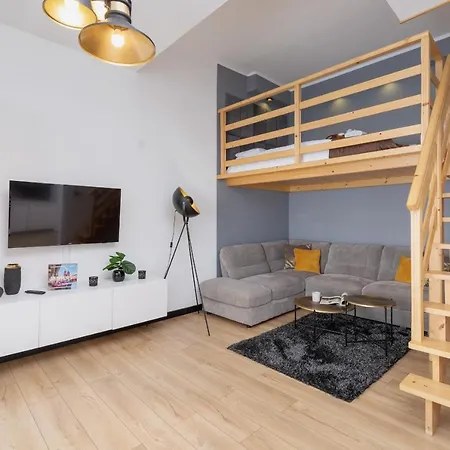 Ariańska Studio With Mezzanine Cracow Center By Renters * Kraków