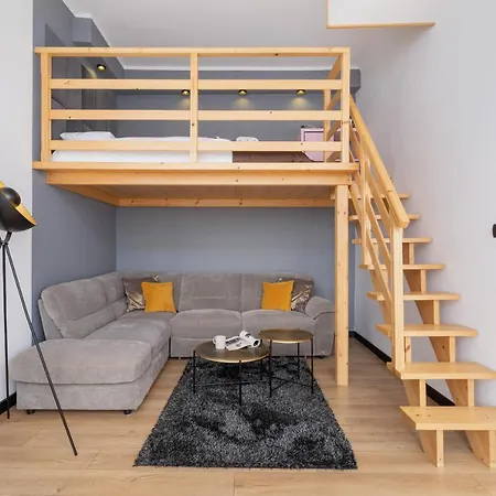 Ariańska Studio With Mezzanine Cracow Center By Renters Kraków
